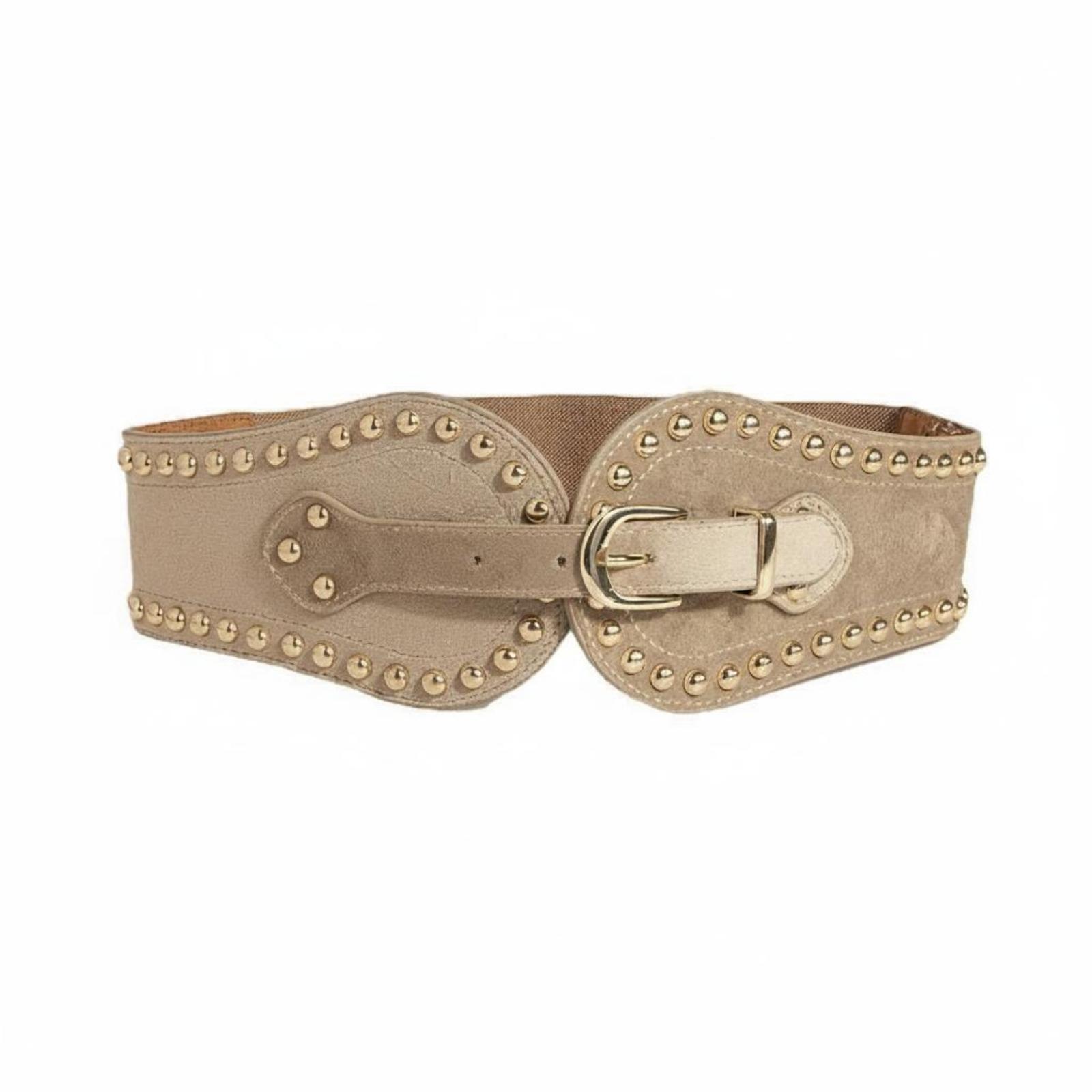 Women Elastic Waist Belt Suede - огляд і ціна Leather Work Western