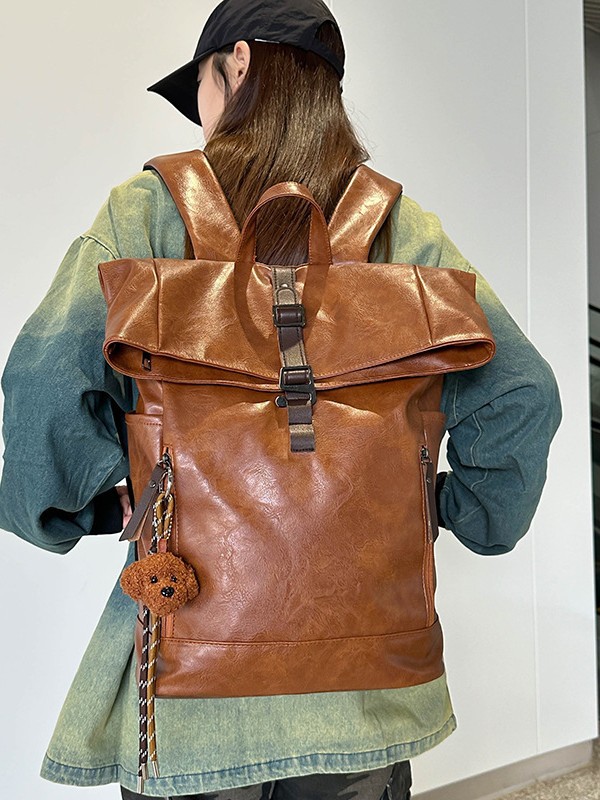 European American Vintage Roll - огляд і ціна Leather Work Womens Backpack