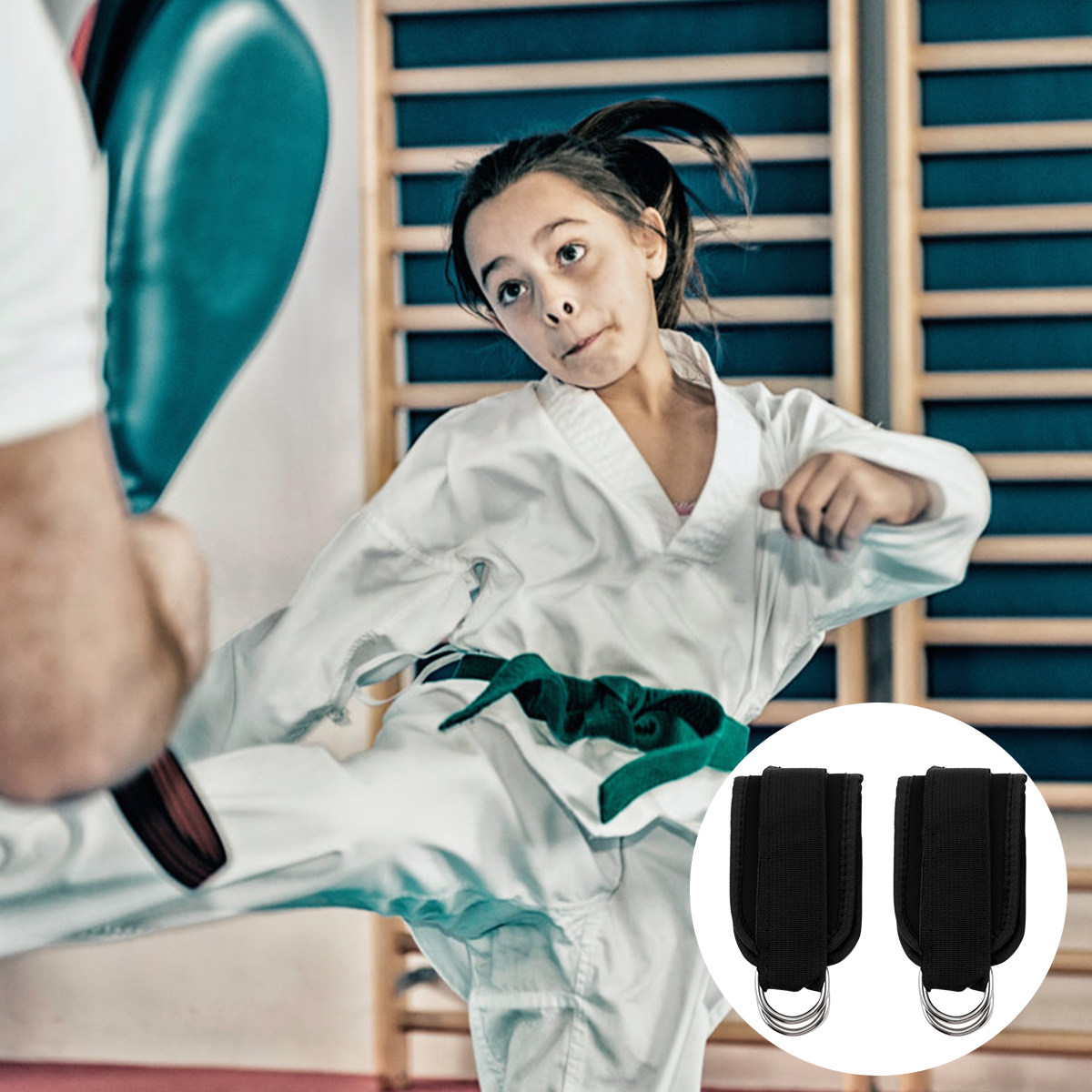 1Pair Versatile Ankle Strap fo - огляд і ціна Leather Workout Belt