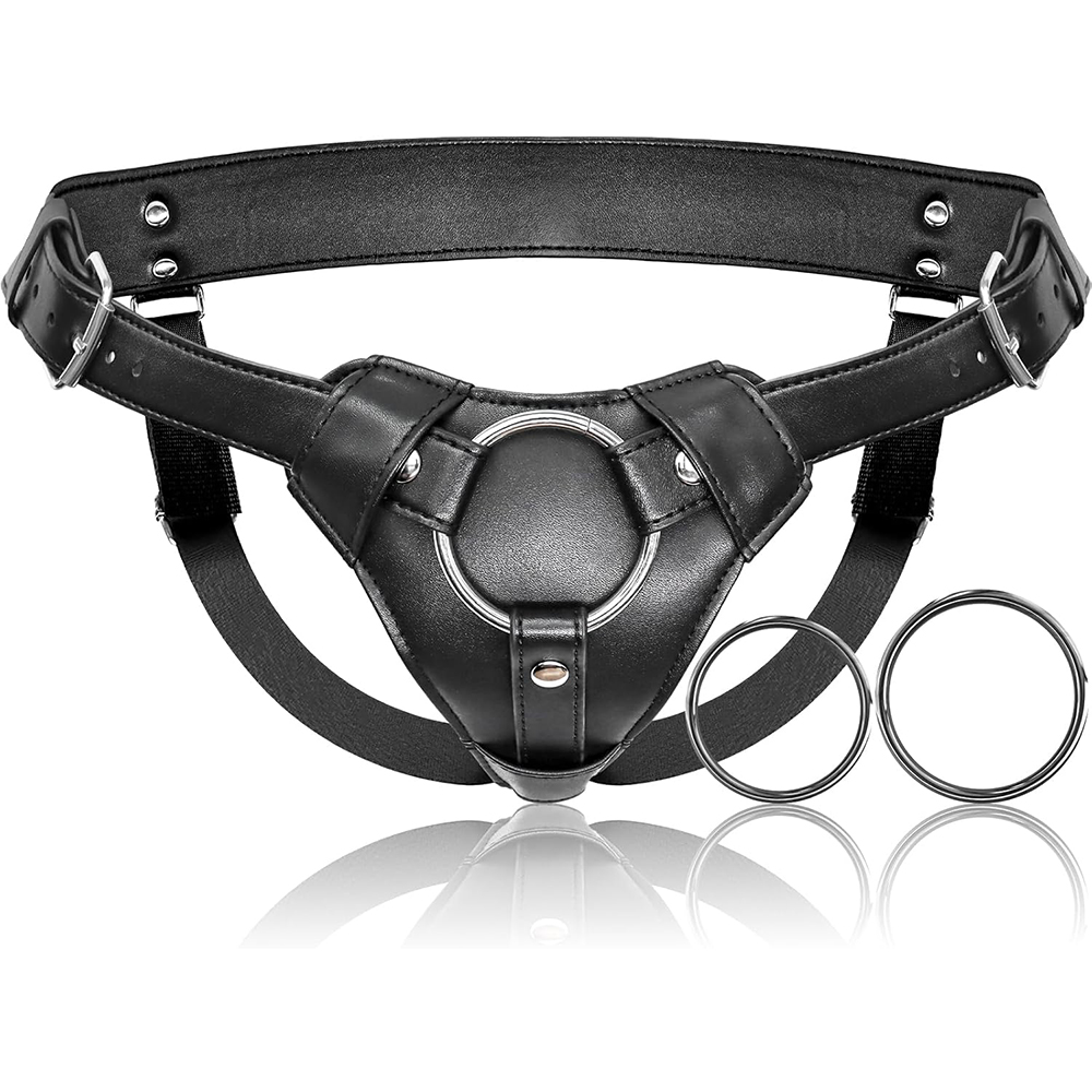 Strap On Dildo Harness Adult S - огляд і ціна Leatherwork Fasteners