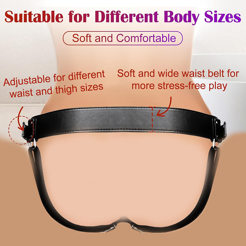 Strap On Dildo Harness Adult S - огляд і ціна Leatherwork Fasteners