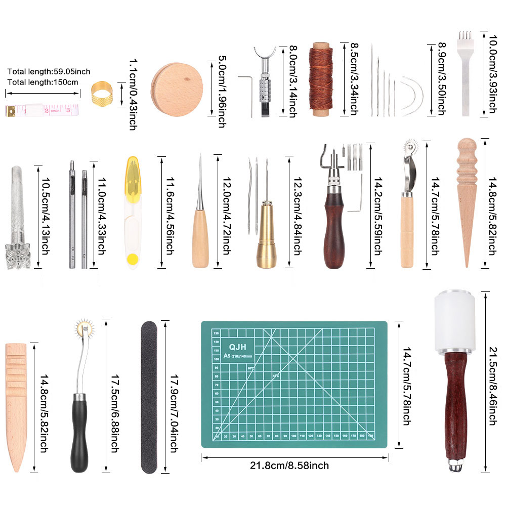 Leather Working Kit Craft Tool - огляд і ціна Leatherwork Thread