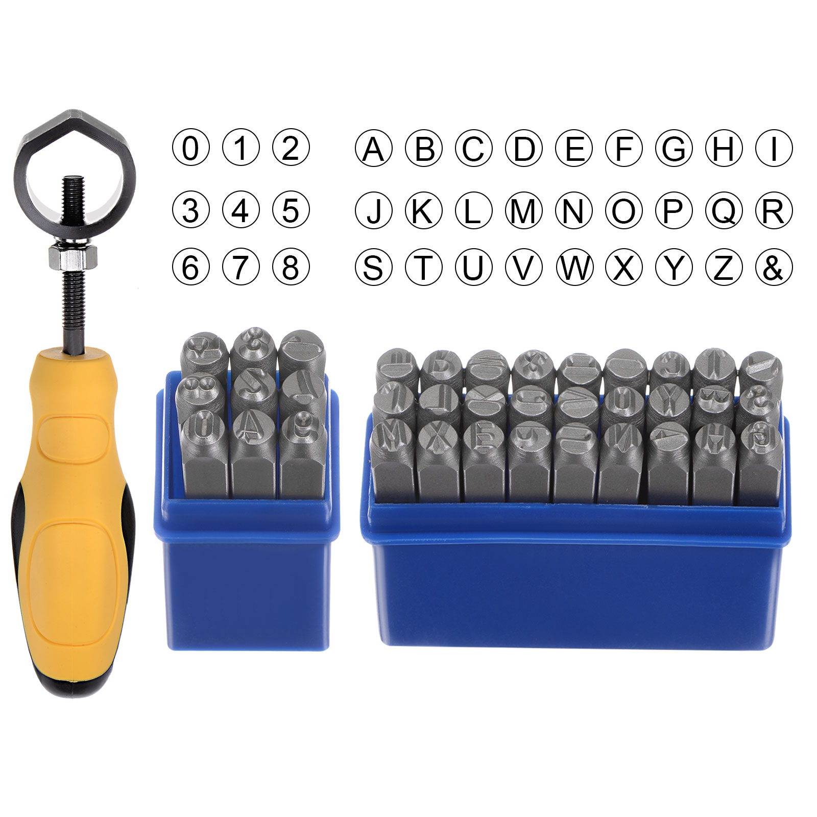 Metal Stamping Kit 6mm 10mm 12 - огляд і ціна Leatherwork Embossing