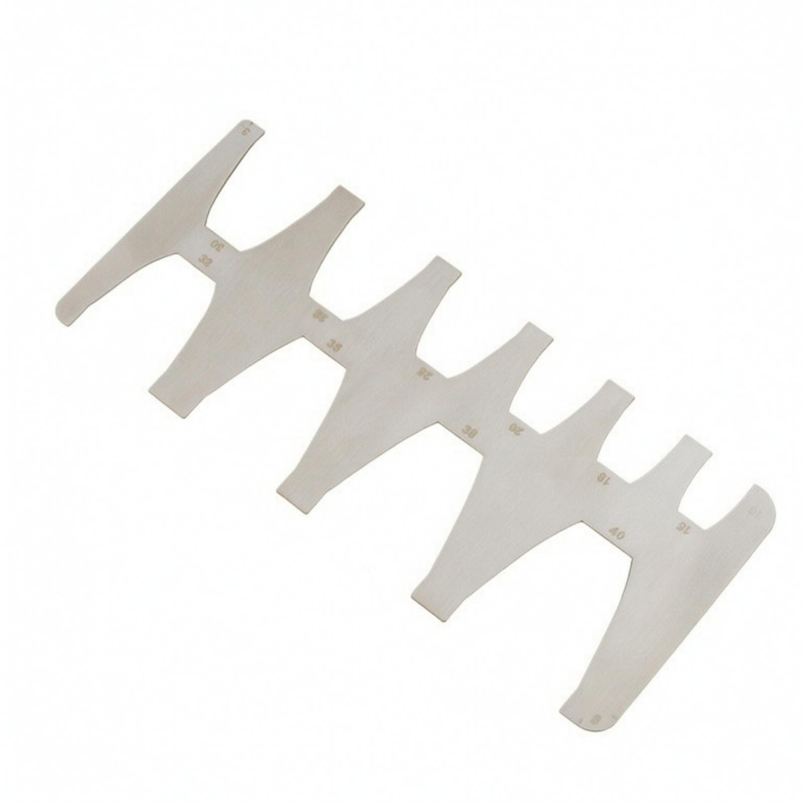 Belt-End Template Ruler 1.2 Mm - огляд і ціна Leatherwork Ruler