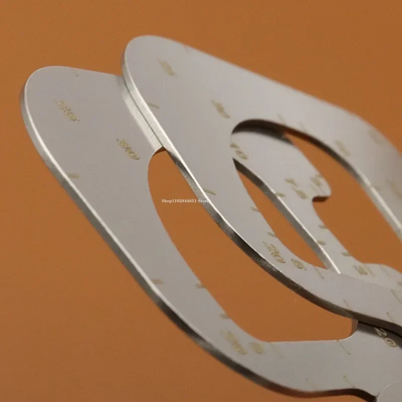 R Positioning Ruler Stainless  - огляд і ціна Leatherwork Ruler