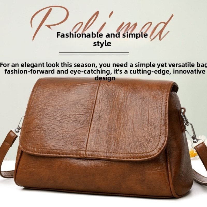 Soft Faux Leather Flap Crossbo - огляд і ціна Leatherwork Fasteners