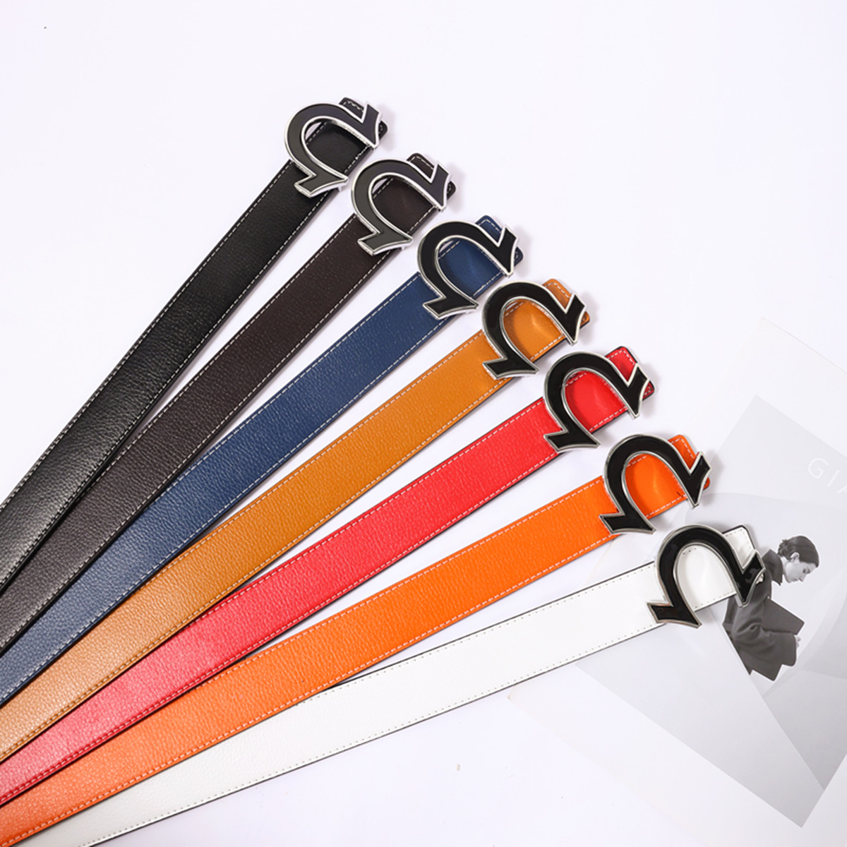 3.8cm new style men's light lu - огляд і ціна Leatherwork Fasteners
