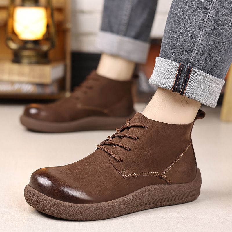 LIHUAMAO Cow Leather Work boot - огляд і ціна Leather Work Western