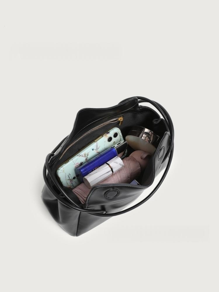 Casual Soft PU Leather Tote Ba - огляд і ціна Leatherwork Thread