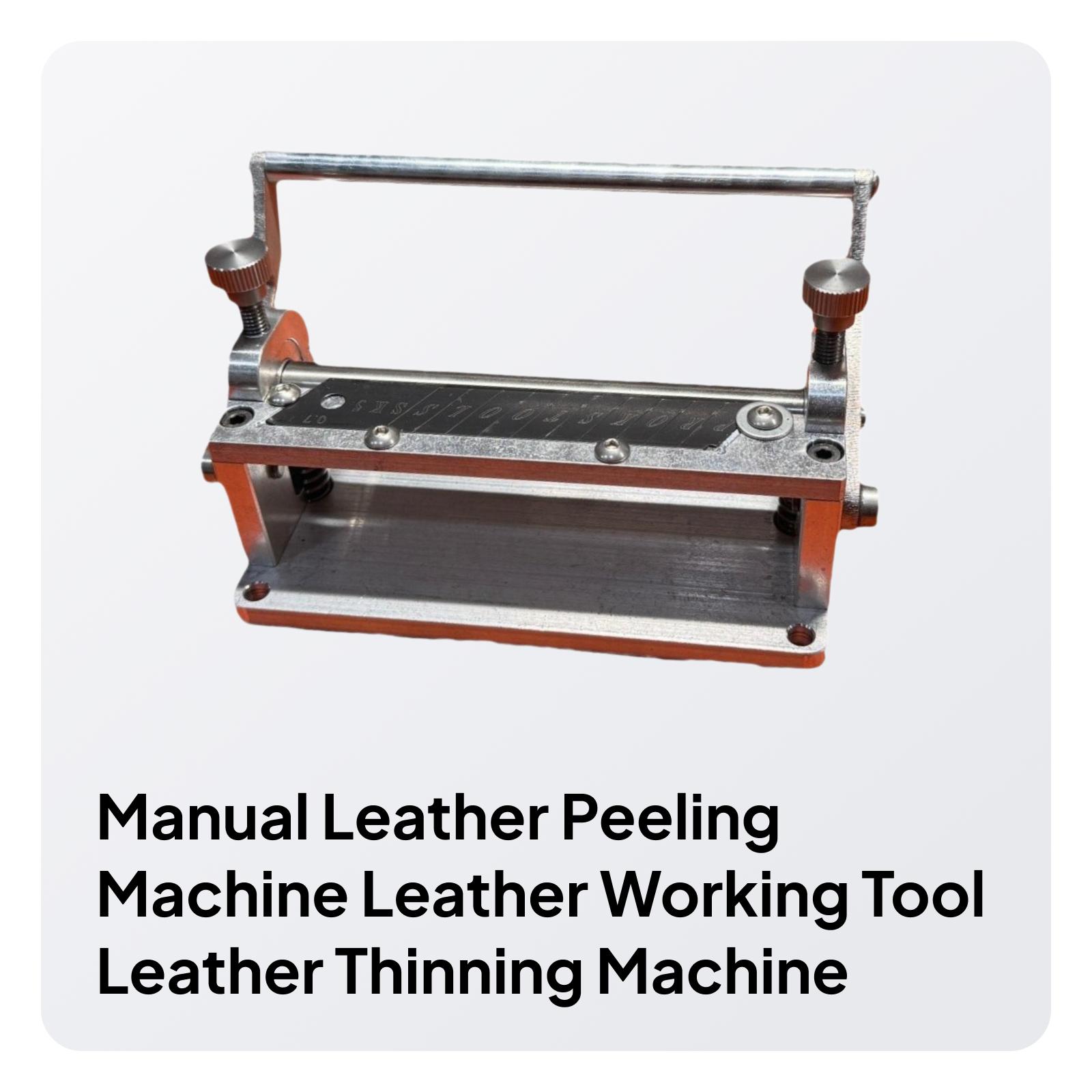 Manual Leather Thinning Splitt - огляд і ціна Skiver Leather Thin