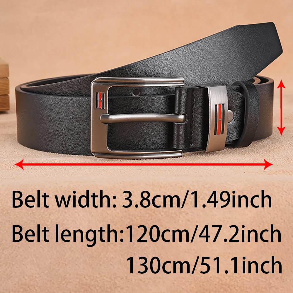 Fashion Casual Luxury Men's Me - огляд і ціна Leather Work Jeans