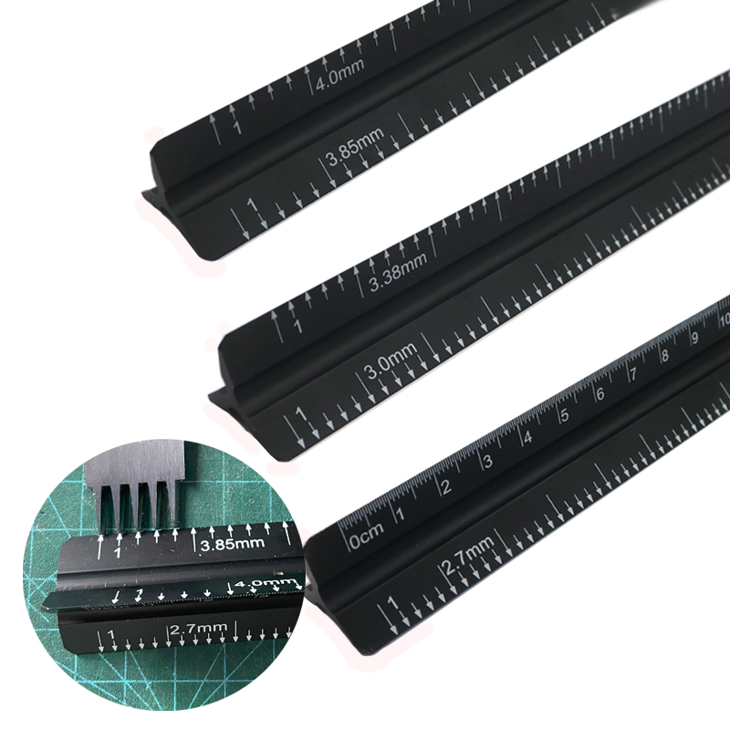Leather Spacing Ruler Aluminum - огляд і ціна Leatherwork Ruler