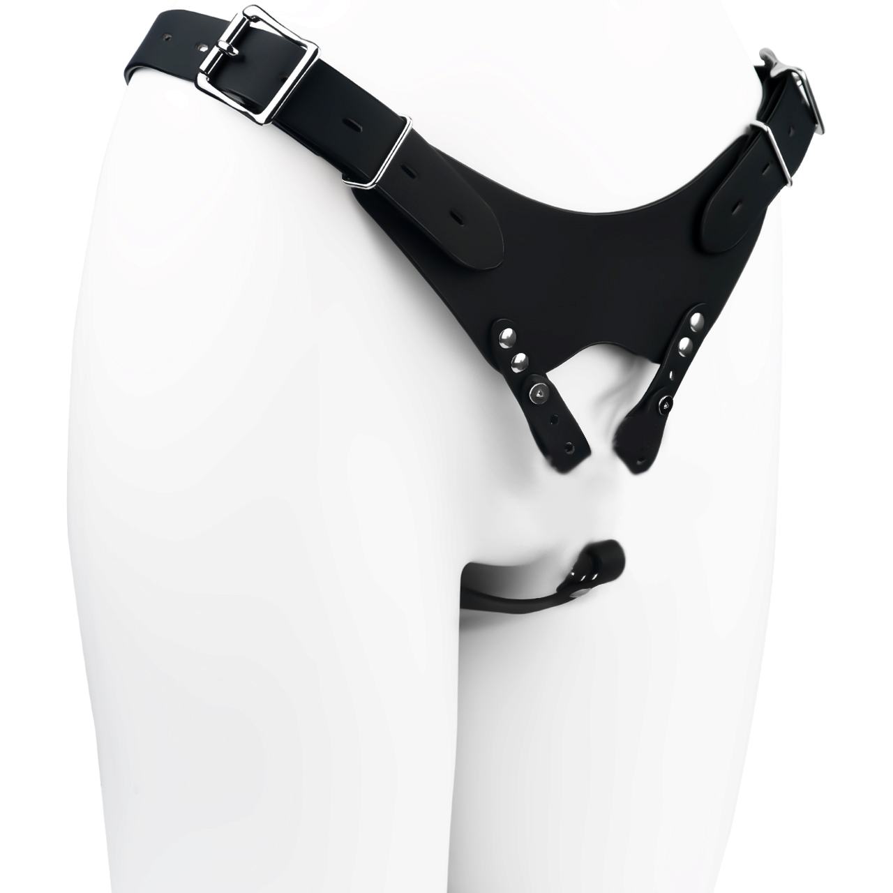 NSFU Black/Red Male Chastity B - огляд і ціна Leatherwork Fasteners