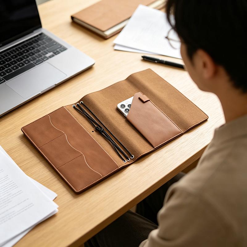 @*Refillable Crazy Horse Leath - огляд і ціна Leather Work Notebook