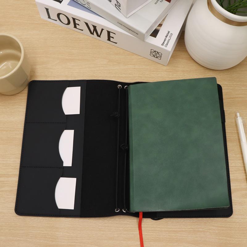 @*Refillable Crazy Horse Leath - огляд і ціна Leather Work Notebook