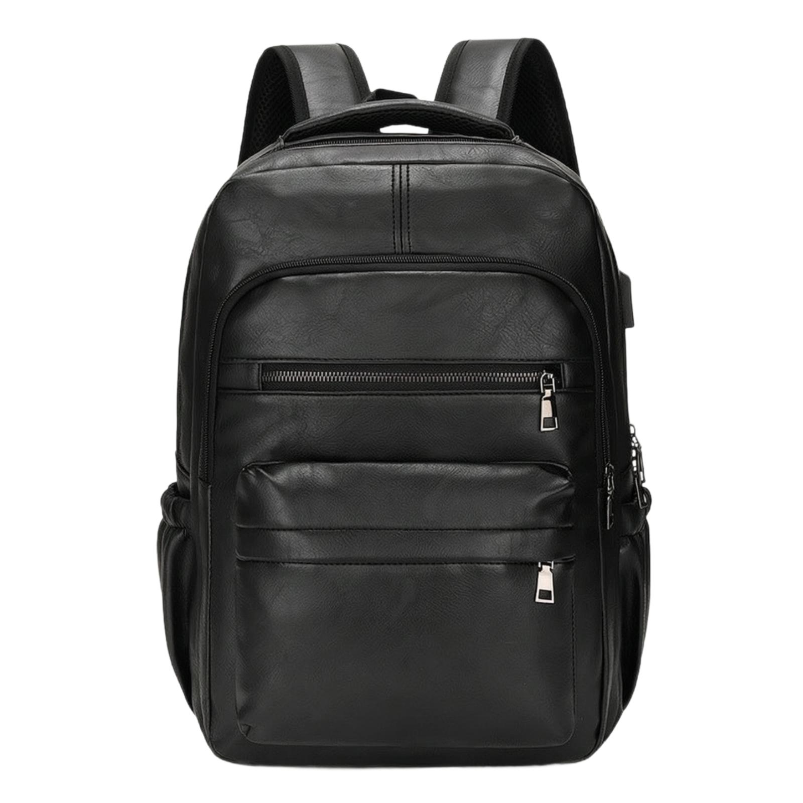 Waterproof Men Rucksack with L - огляд і ціна Leather Work Rucksack