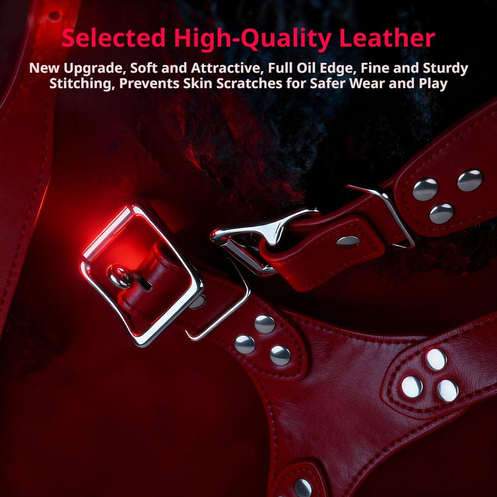 PU Leather Chastity Belt Sex T - огляд і ціна Leatherwork Fasteners