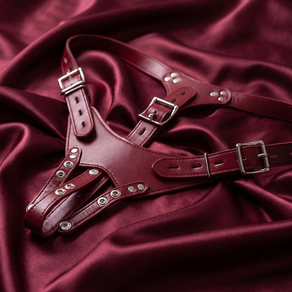 PU Leather Chastity Belt Sex T - огляд і ціна Leatherwork Fasteners