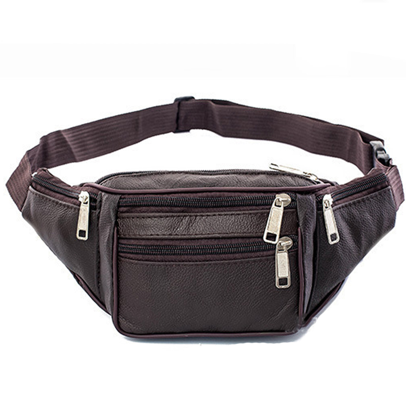 PU Leather Waist Bag Men Waist - огляд і ціна Leatherwork Fasteners