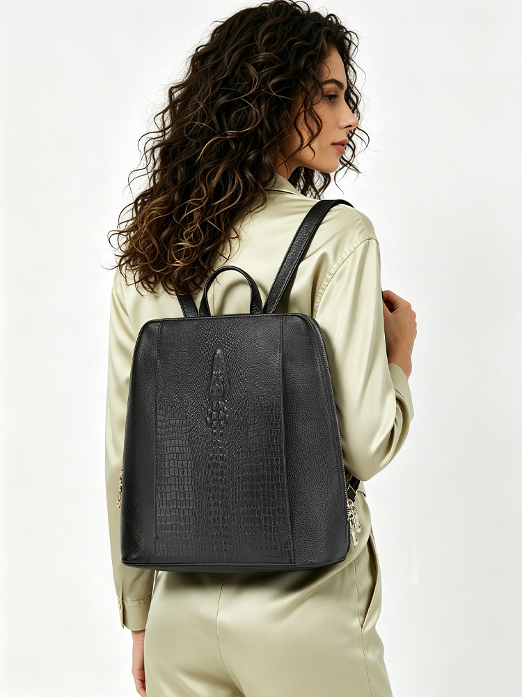 Zency Women's Crocodile Leathe - огляд і ціна Leather Work Notebook